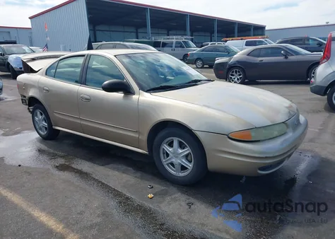 2003 Oldsmobile Alero Gl1 из США, поврежденный, VIN 1G3NL52F93C321906